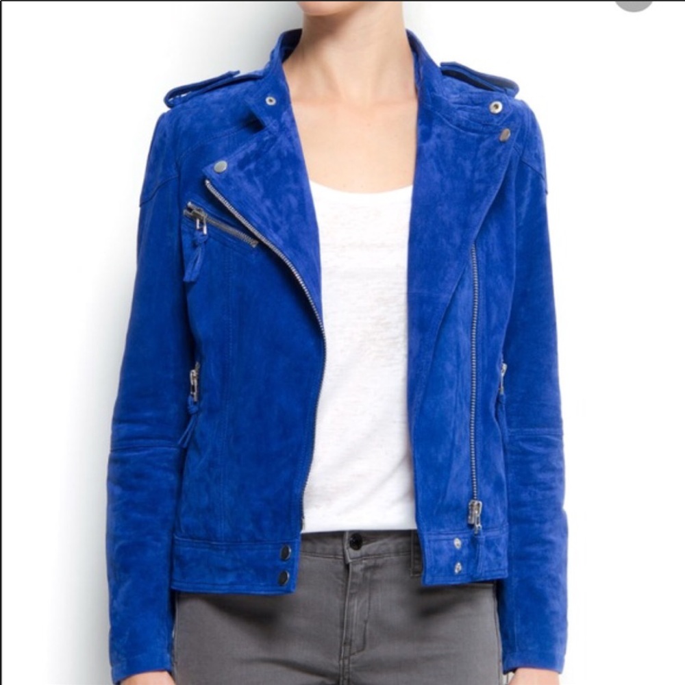 Mango moto jacket
